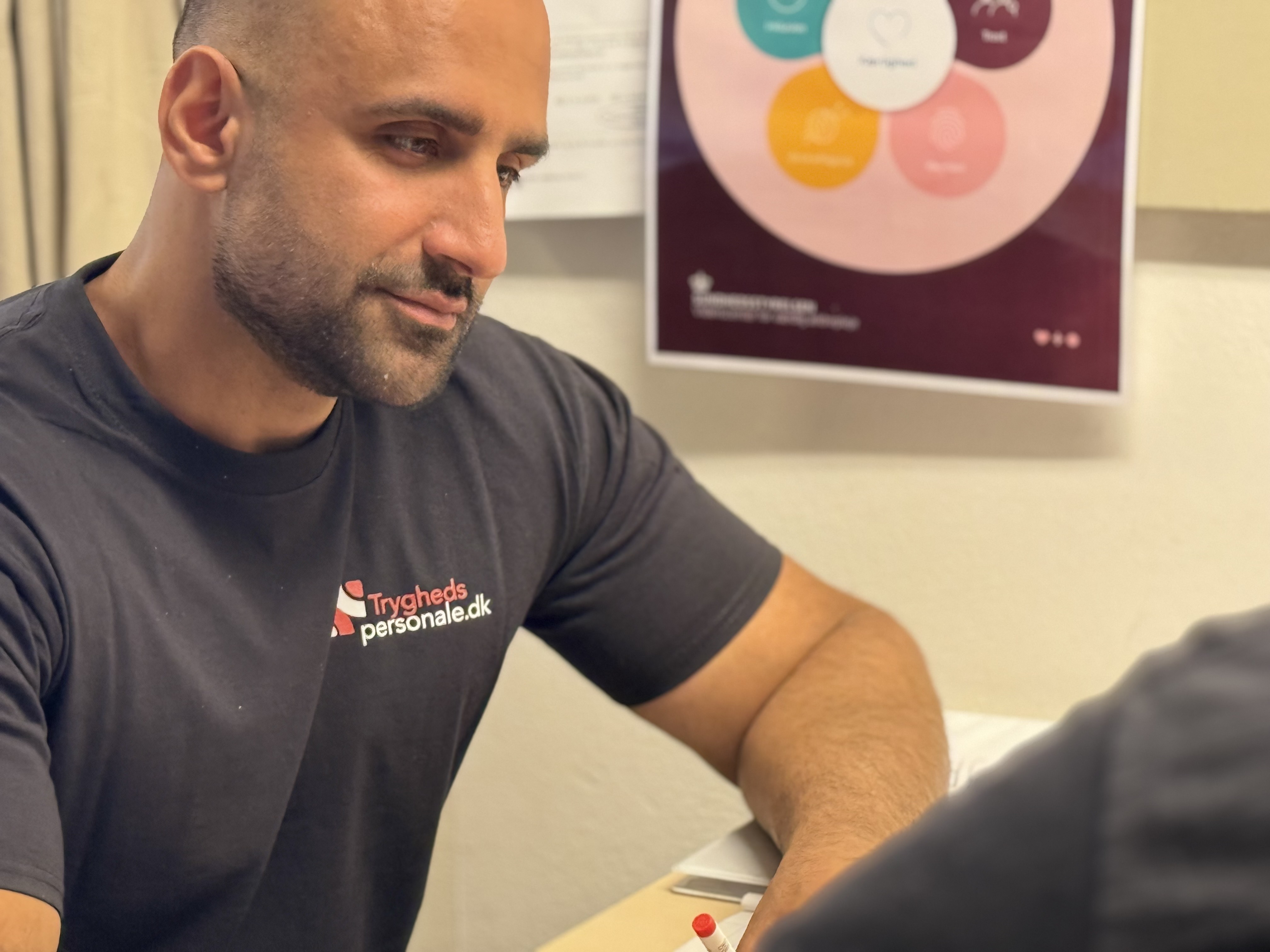 Tryghedspersonale medarbejder - erfaren i konflikthåndtering